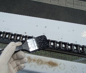 チェーン給油